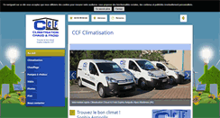 Desktop Screenshot of ccfclim.fr