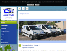 Tablet Screenshot of ccfclim.fr